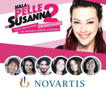 Dario Nuzzo - Work - Webserie Medicom sull'orticaria cronica spontanea vista attraverso gli occhi di una youtuber, realizzata per Novartis e vincitrice del premio Mediastars 2019