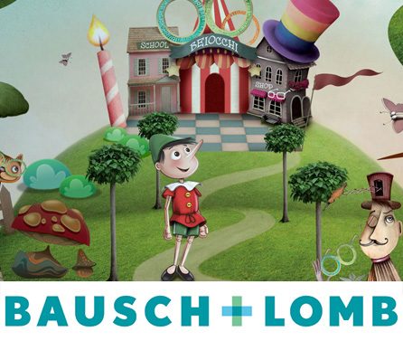 Dario Nuzzo - Work - Progetto edutainment con lo spettacolo itinerante "Occhio Pinocchio" realizzato per Bausch+Lomb