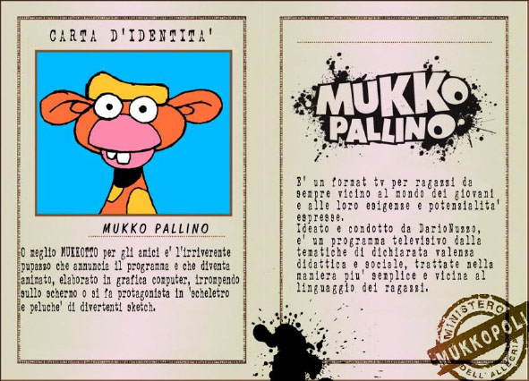 Mukko Pallino - Carta identità